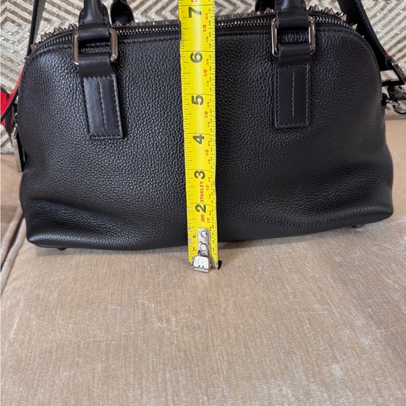 Christian Louboutin Funky Empire Leather Black Handbag - Picture 14 of 16